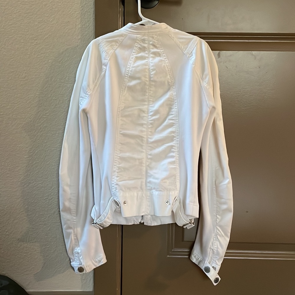 White moto jacket - Picture 2 of 2